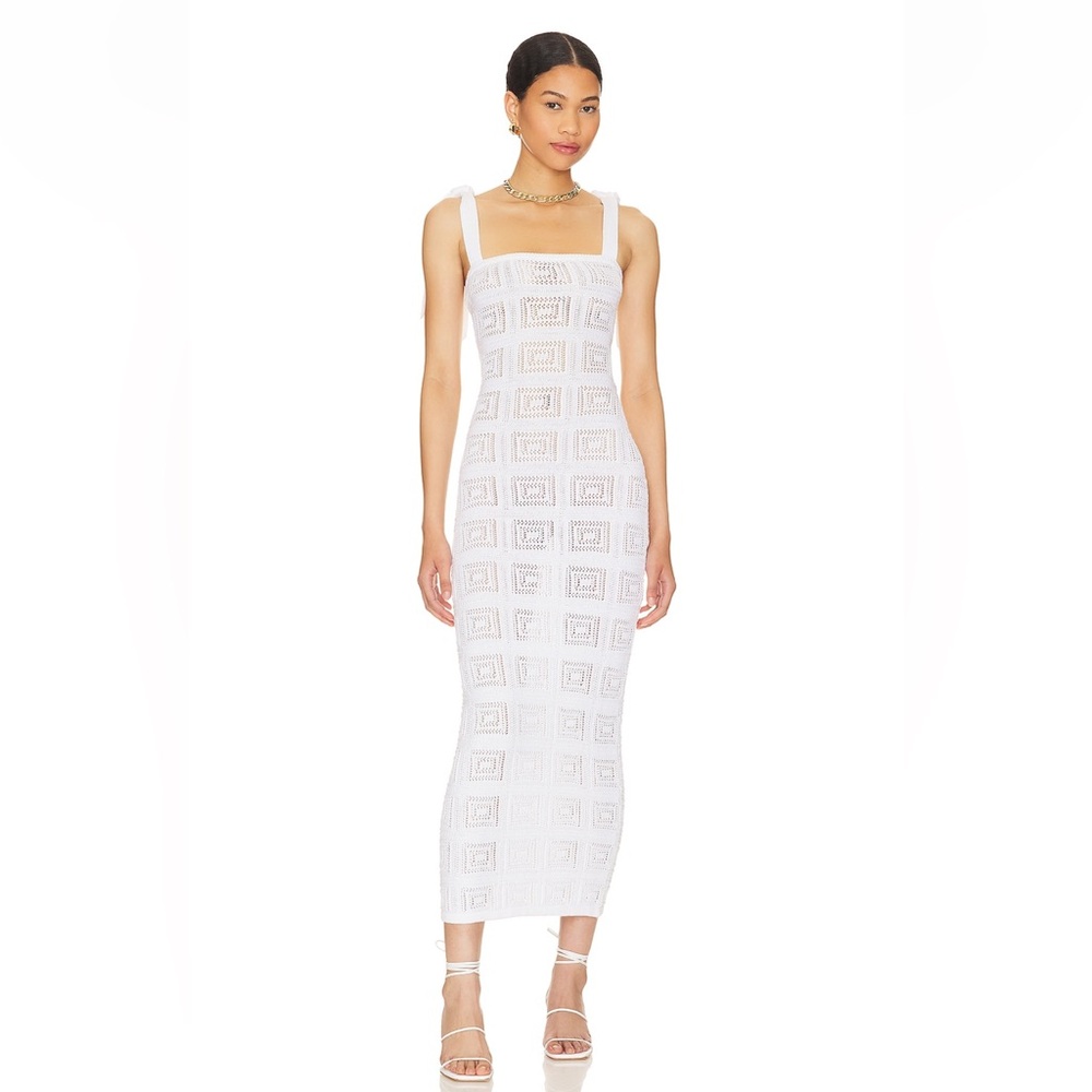 Tularosa - Keani Open Back Dress in Ivory